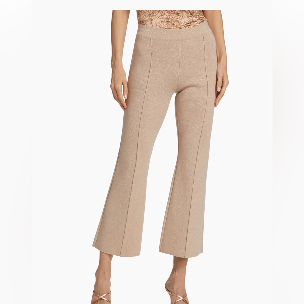 NWOT L’Agence REN Knit Metallic Pant